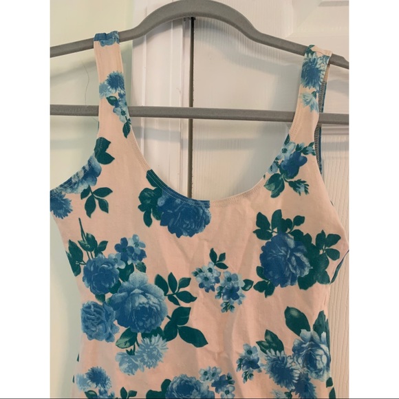 American Apparel Low Cut Back Floral Dress - Picture 2 of 6